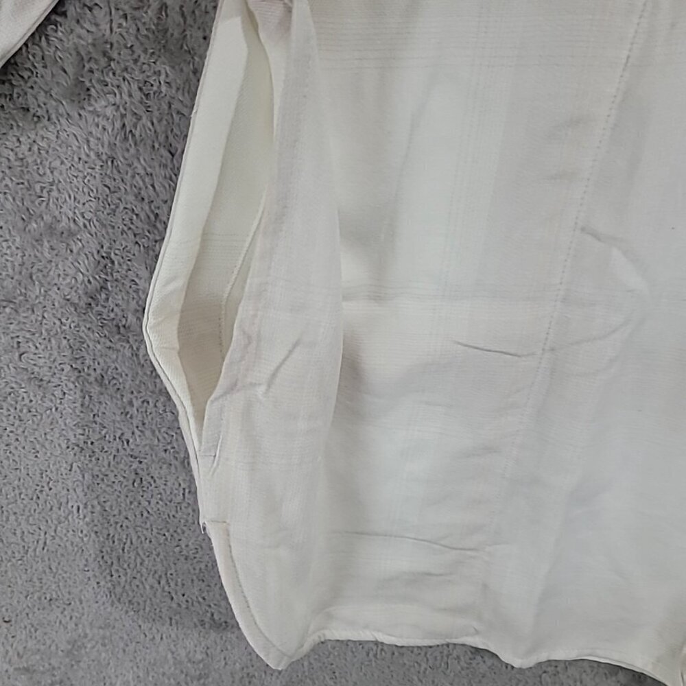 NEW Women's Jachs Girlfriend Super Soft Feel Flannel Shirt White Size XXL H574 - Picture 3 of 8